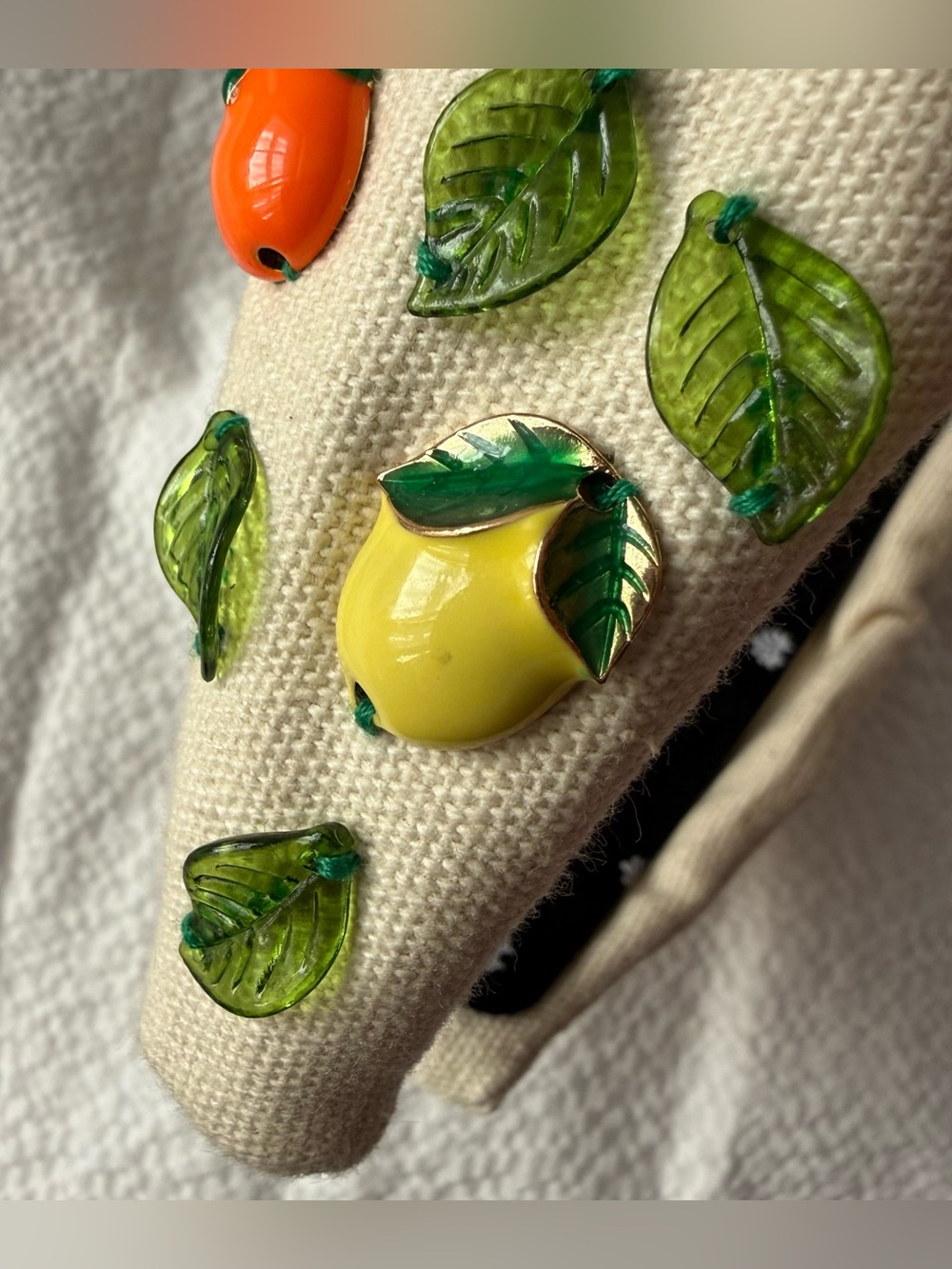 Lele Sadoughi Fruit Salad Knotted Headband - Picture 11 of 12